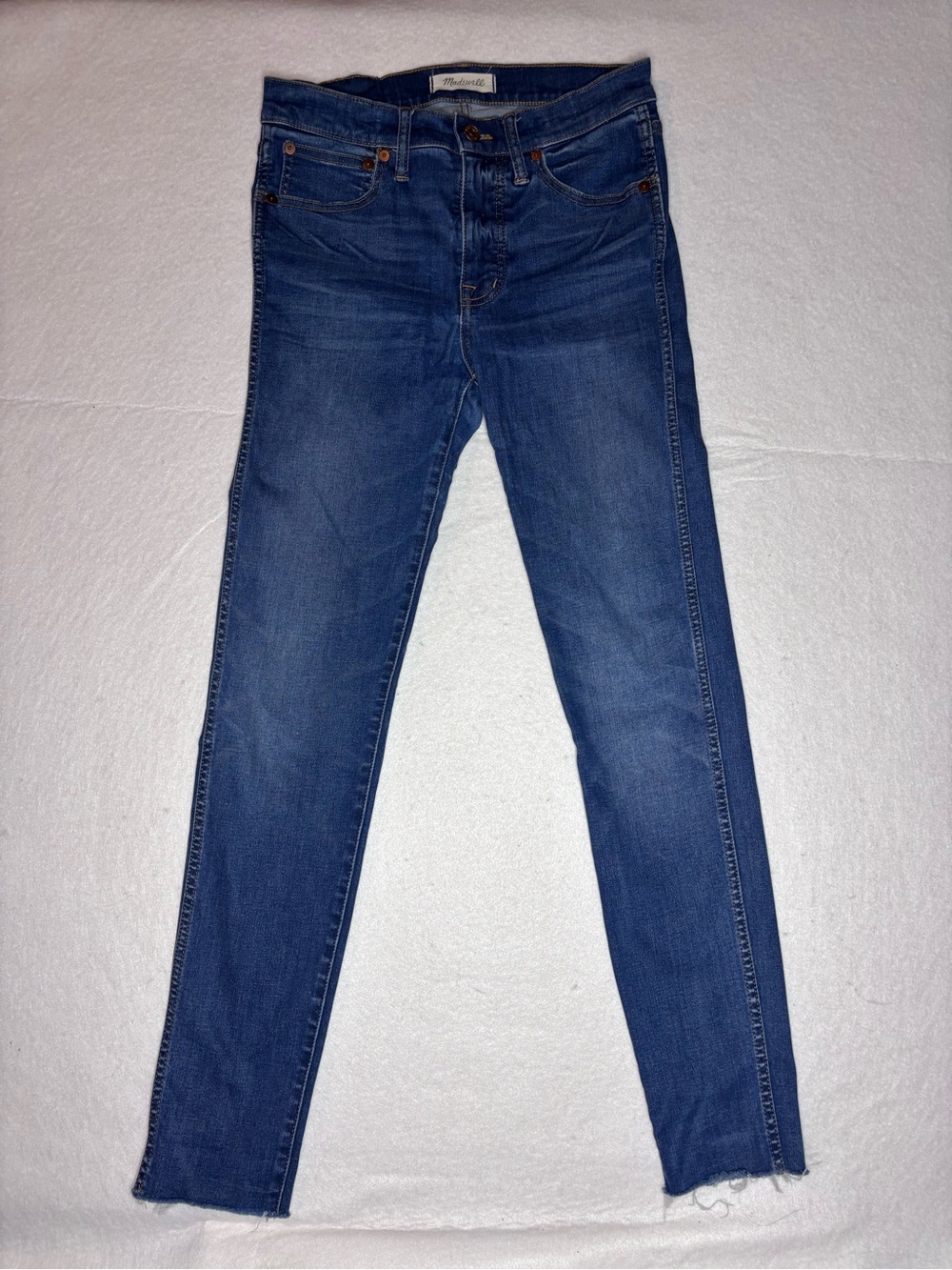 Madewell Indigo 9” High Rise Skinny Jeans Stretch Woman’s Size 27